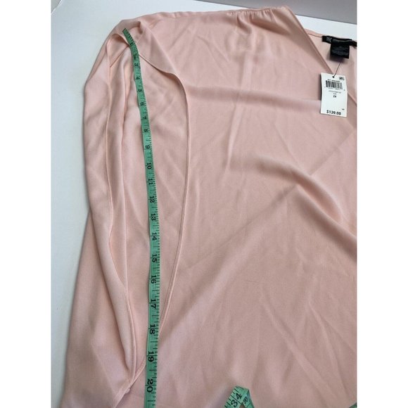 International Concepts Women's Dress Top Peach Cream Pink Blouse Top , Size 2x - Picture 8 of 11